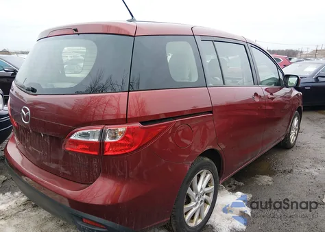 2012 Mazda Mazda5 Sport z USA, uszkodzony, nr VIN JM1CW2BL1C0135538